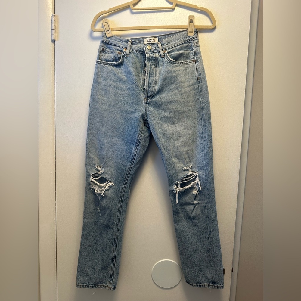 Women’s Agolde Riley Crop size 25